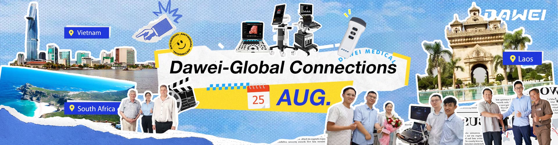 Dawei-Global Connections Strengthening Our Presence in Vietnam, Laos, And South Africa اتصالات Dawei-Global تعزز وجودنا في فيتنام ، لاوس ، وجنوب إفريقيا