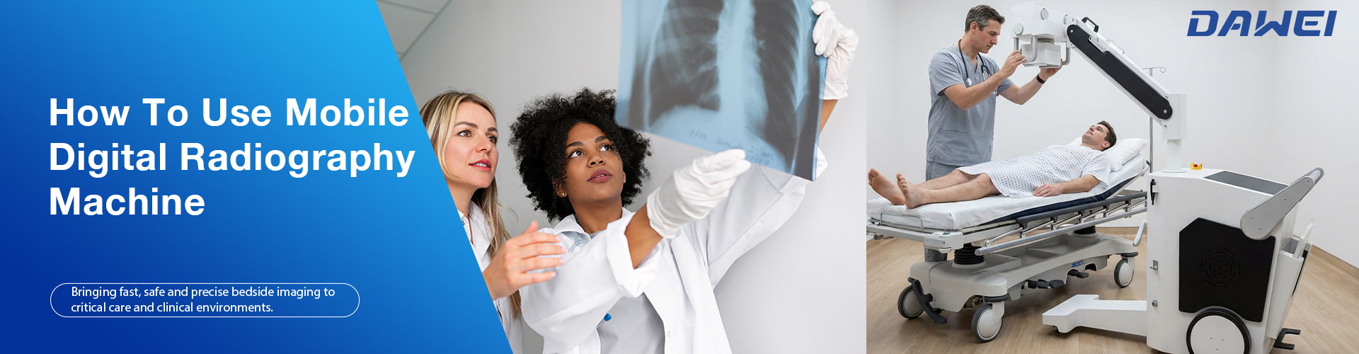 How To Use Mobile Digital Radiography Machine كيفية استخدام جهاز التصوير الشعاعي الرقمي المحمول