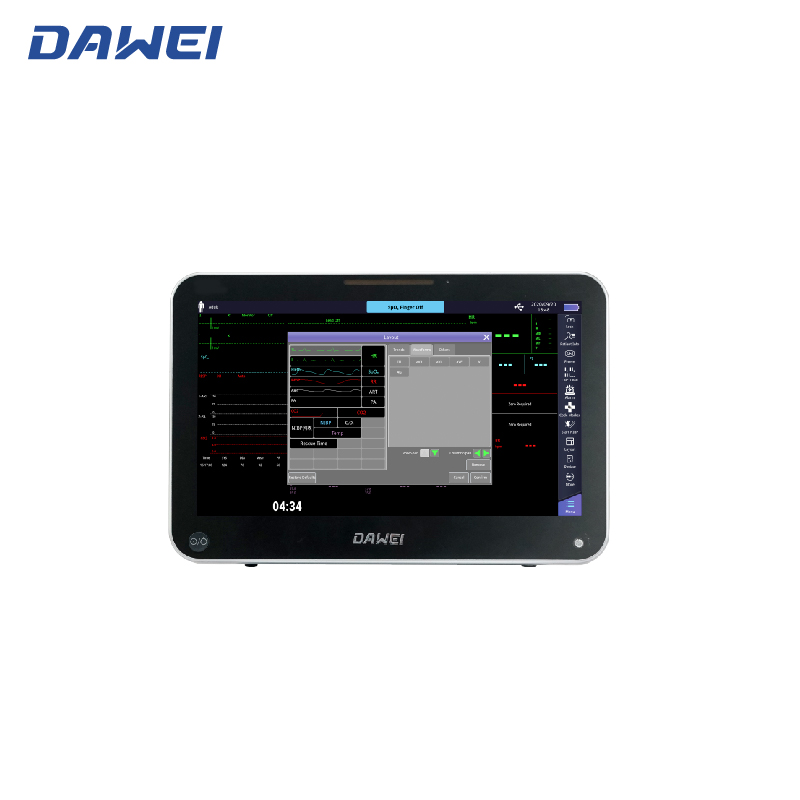 Multiparameter ICU و CCU شاشة المريض