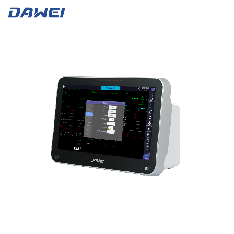 Multiparameter ICU و CCU شاشة المريض