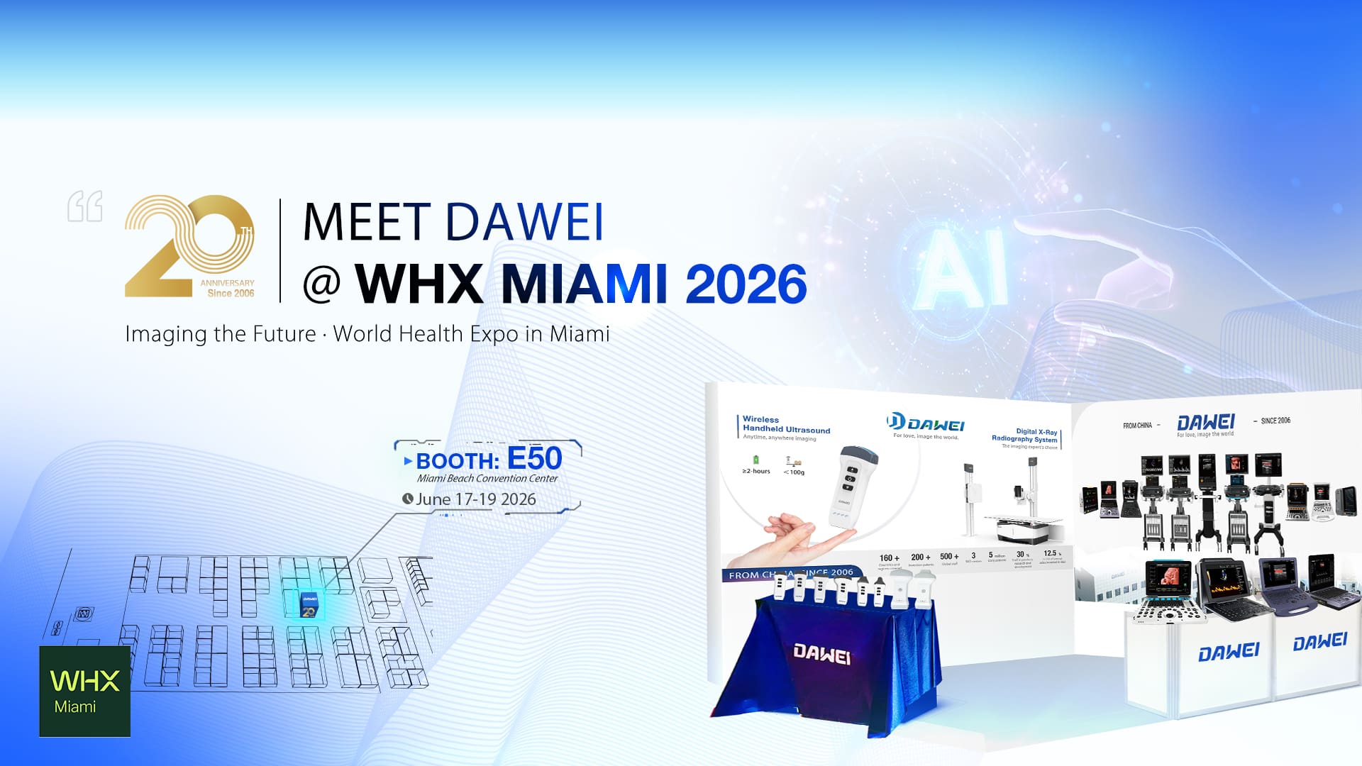 WHX Miami 2026 in the USA -daweimed